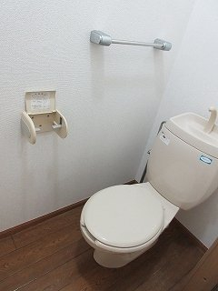 清潔感のあるトイレです