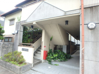 建物の入口です。