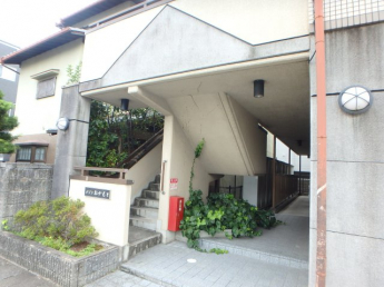 建物の入口です。