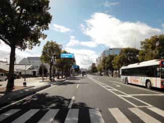 大手前通り（JR姫路駅方面）
