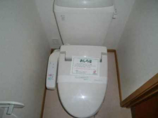 トイレもきれいです