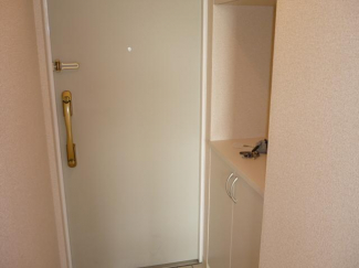 ゆったりとした玄関です