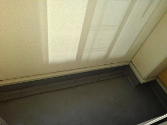 陽当たり良好なバルコニーです