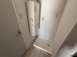 室内洗濯機置場・ガス給湯器