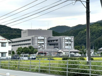 市立大洲病院まで2458m