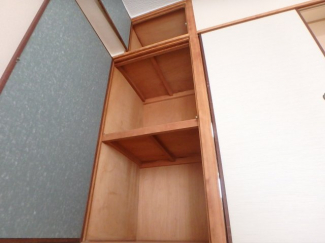 和室の収納です