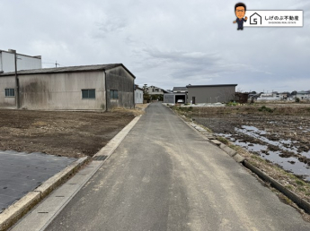 前面道路です。