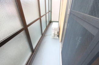 広々としたバルコニーです