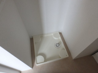 洗濯機置場です