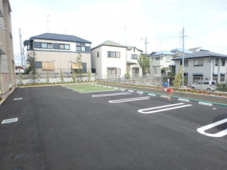 駐車場に車を止められます