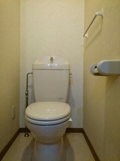 清潔感のあるトイレです