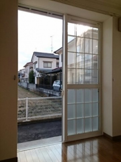 お庭が付いています