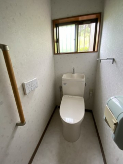 トイレもきれいです