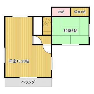２F間取り　内装改装中！