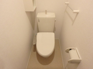 トイレもきれいです