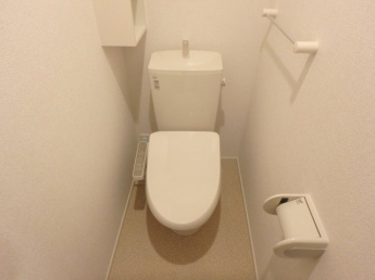 トイレもきれいです