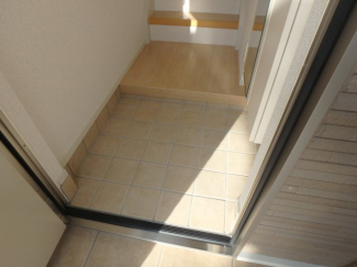 きれいな玄関です