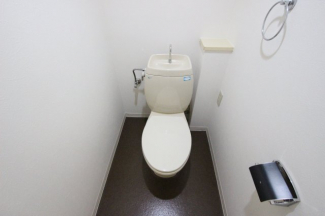 コンパクトで使いやすいトイレです