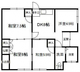 【間取り】