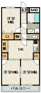 【間取り】