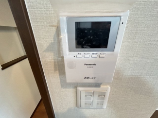 来訪者を確認できるTVモニターホン