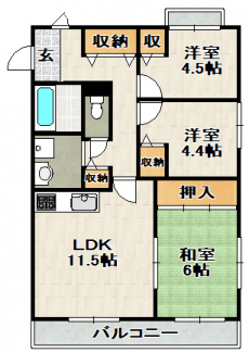 【間取り】