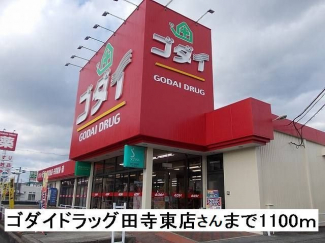 ゴダイドラッグ田寺東店さんまで1100m
