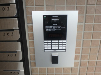 オートロックつきです