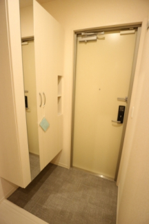 きれいな玄関です
