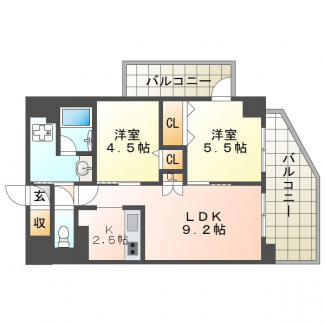 【間取り】