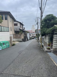 ６M道路に面し明るく閑静な街並み