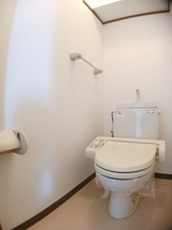 トイレもきれいです