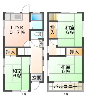 【間取り】