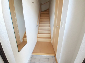 シンプルで使いやすい玄関です