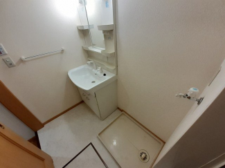 広い洗面スペース
