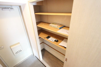 大きなスペースがあり、収納には困りません