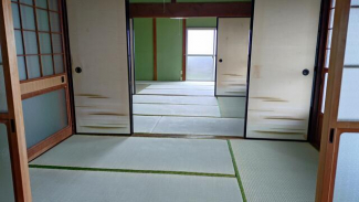 和室３室での続き部屋です。
