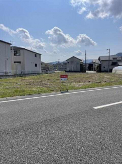 北側道路から撮影