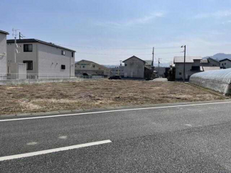 北側道路から撮影