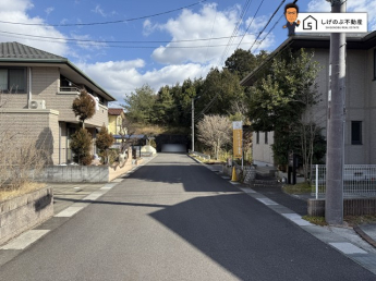 前面道路です。