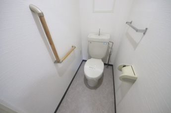清潔感のあるトイレです