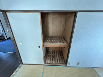 ちょっとした収納スペースも充実しています