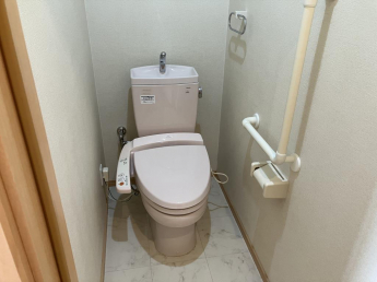 トイレもきれいです