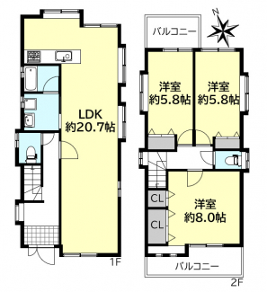 【間取り】