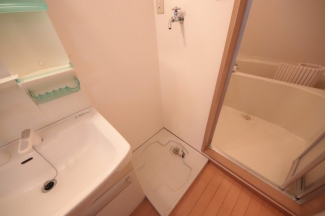 ゆったりとした空間のトイレです