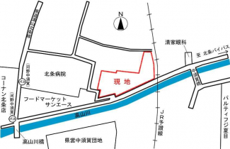 松山市河野中須賀の売地の画像