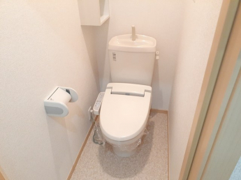 トイレもきれいです