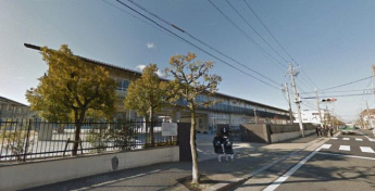 大庄中学校まで300m