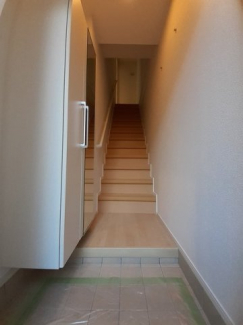 きれいな玄関です
