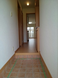 毎日通る玄関はこちらです